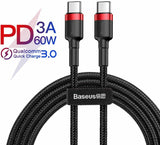 Baseus Cafule Type-C PD2.0 60W Flash Charging Data Cable