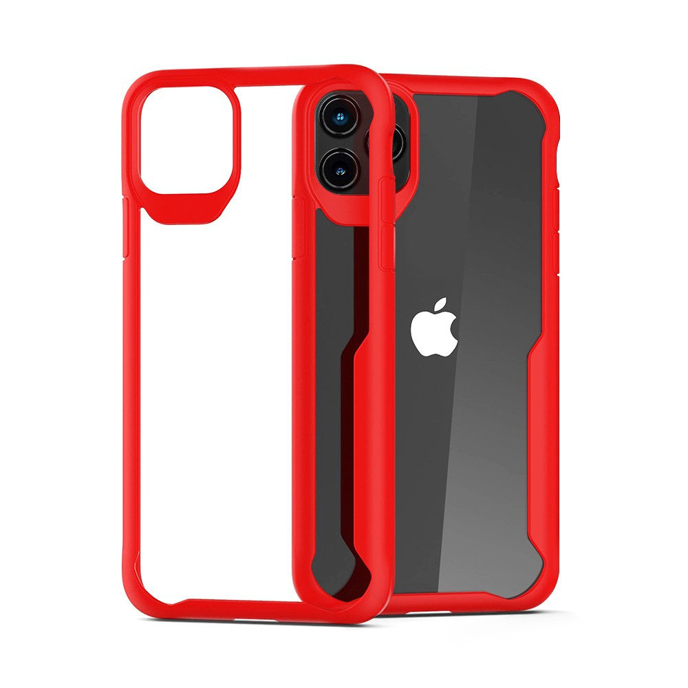 Clear case red frame iPhone 11 (6.1")