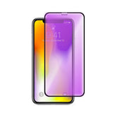 iPhone X XS 3D TPE Soft Edge Full Coverage Tempered Glass Screen Protector for Apple-Anti Blue-light