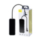 Baseus Multi-functional HUB (Type-C to 3 x USB3.0 + HD4K + SD/TF + PD)-Gray
