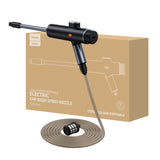 Baseus Dual Power Portable Electric Pressure Car Wash Spray Nozzle Set-Black