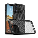Carbon Fiber Hard Shield Case Cover for iPhone 14 Pro