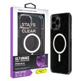 Ultimate Glitter Shockproof Transparent Magsafe Cover Case for iPhone 14 Pro