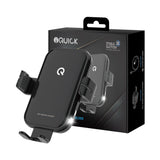 iQuick M5 15W Wireless Charging Touch Switch Auto-scaling Car Holder