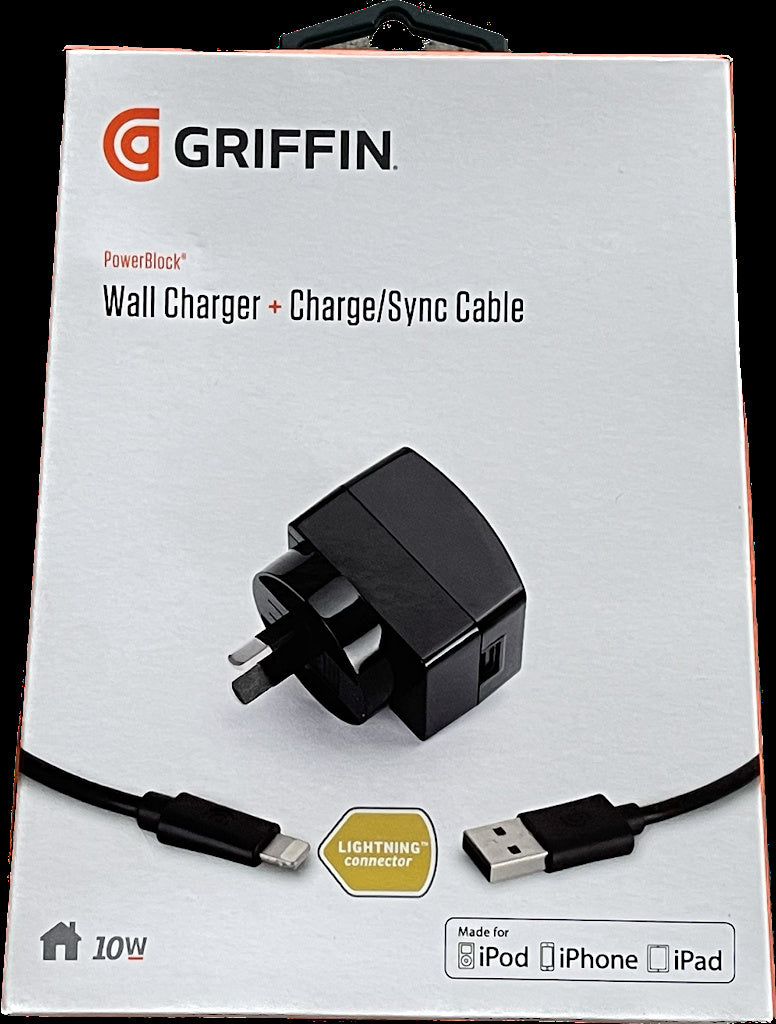 Griffin 10W AC Charger With Lightning Cable