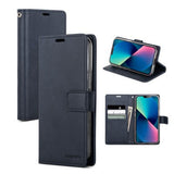 Mercury Bluemoon Diary Case for iPhone 15 Pro Max (Black)