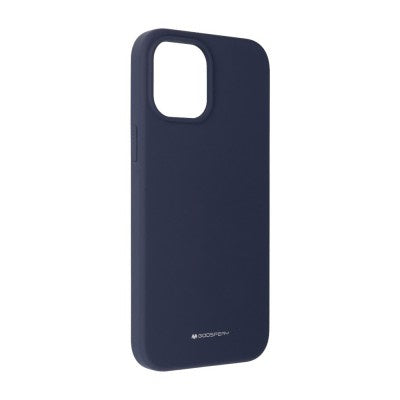 Mercury Silicone Cover Case for iPhone 15 Pro ( Navy )