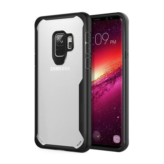 Heavy Duty Shockproof Slim Cover Case for Samsung Galaxy S9 Black