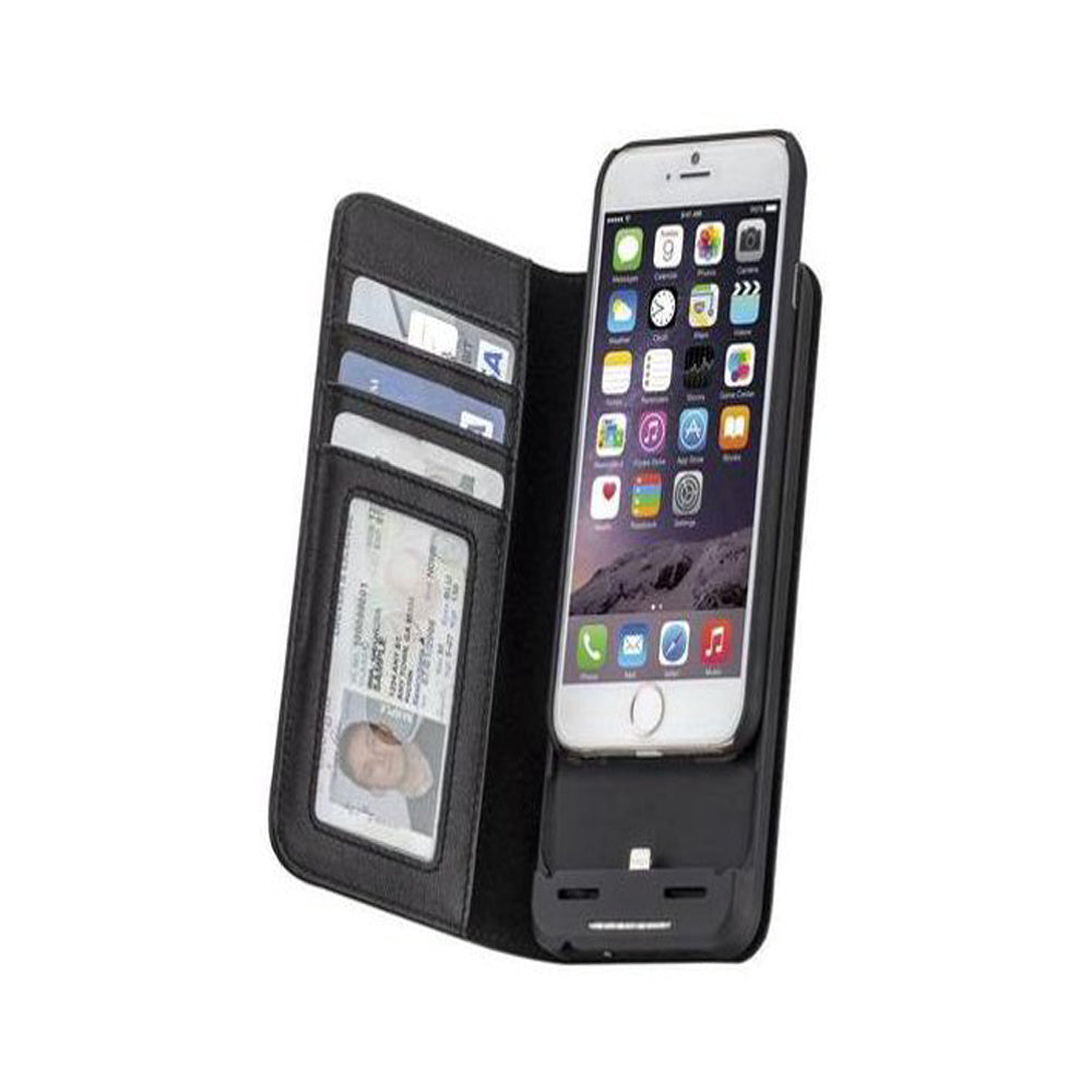 charging wallet Navy/Black for iPhone 6