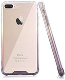 Clear Shockproof Front & Back Full Body Cover Protective Silicone Phone Case for Apple iPhone 7/8